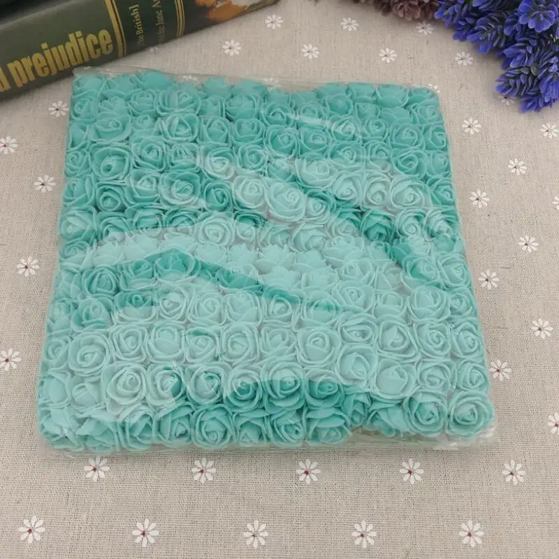 

144pcs/set Foam Rose Artificial Flower Bouquet for Wedding Wall Flower Decoration Fake Rose Flower LX9130