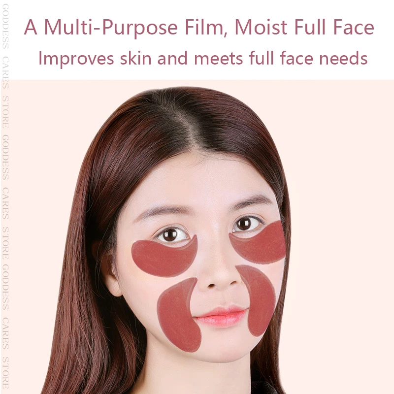 60 шт. коллагеновая маска для глаз против морщин Хрустальная укрепляющая подтяжка