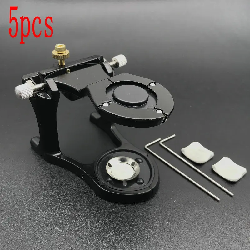 5pcs/lot Adjustable Denture Magnetic Articulator Small Articulator Dental Laboratory Equipment