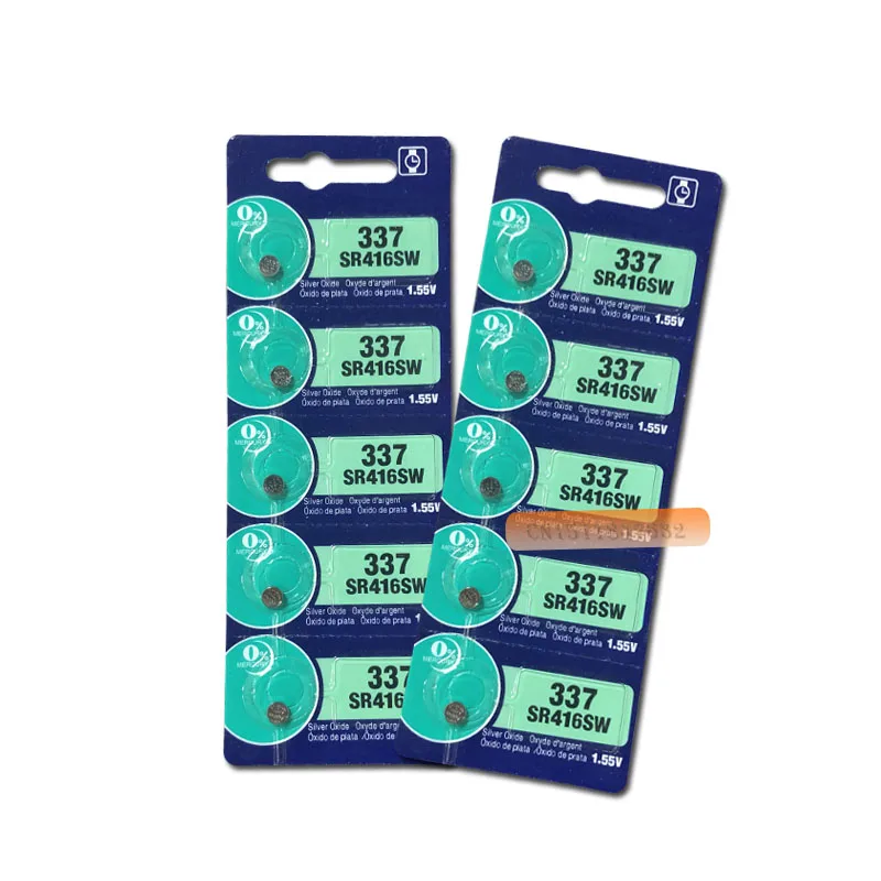 200 шт./лот Новый долговечный 337 SR416SW 623 D337 V337 SP337 батарейный блок для часов Сделано в