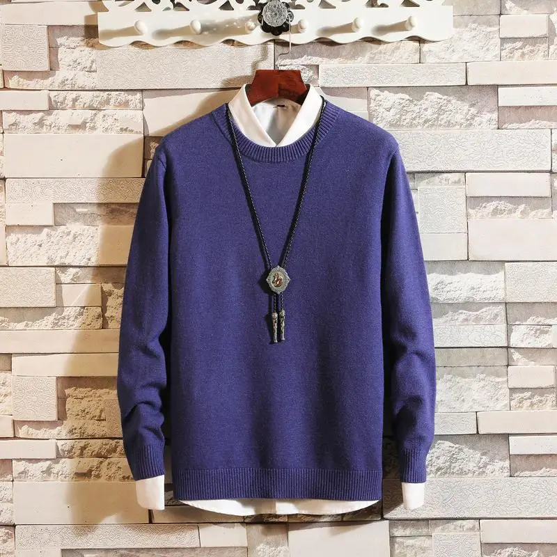 blue 18 цветов кашемировые свитера мужские пуловеры осенне-зимняя одежда hombre pull homme hiver man свитера trui heren roupas мужской свитер - Цвет: blue