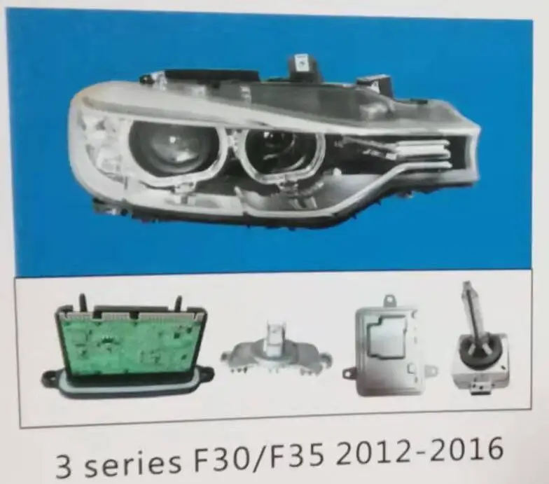 3 серии F30 F35 2012-2016 привод для мыши LCI модуль драйвера 63117316147 светодиодный балласт управления светодиодные глаза ангела кольцо управления освещением