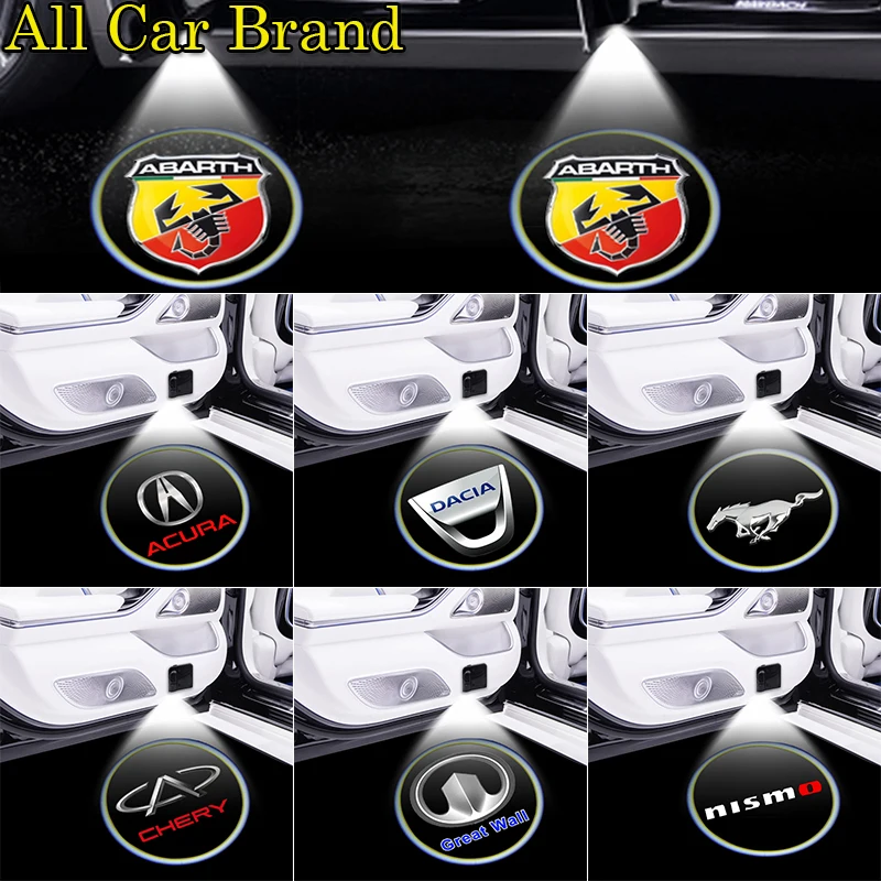 

2pcs Car Door Welcome Lights Car LED Lights Lamps for BMWs Minis Cooper F57 R55 R56 R57 R58 R59 R60 R61 F54 F55 F56 F60 R50 R53