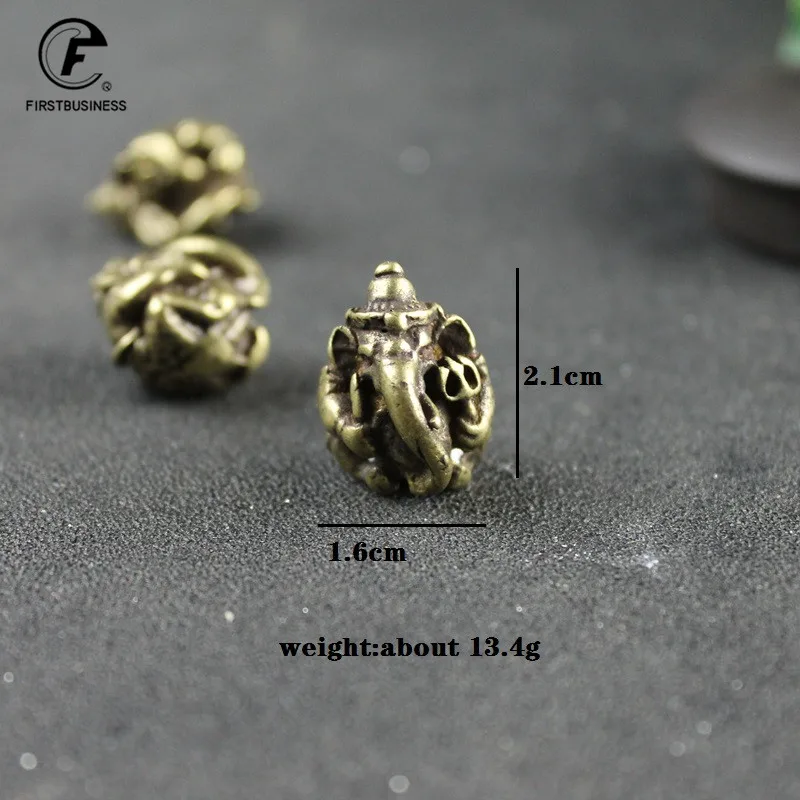 Мини лорд Ганеша Будда статуя слон Бог скульптуры Ганеш статуэтки Чистая медь