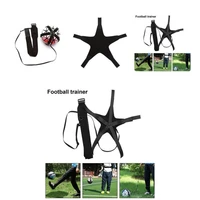 assistant ball juggle circling belt nylon comfortable useful hands free adjustable solus soccer trainer