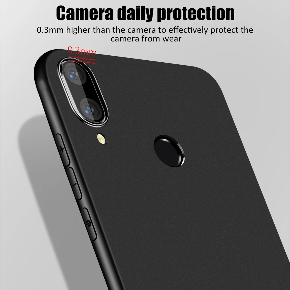 Матовый Мягкий ТПУ чехол для телефона Oneplus 1 + 7T 6 6T 5T 5 черный мягкий защитный Pro