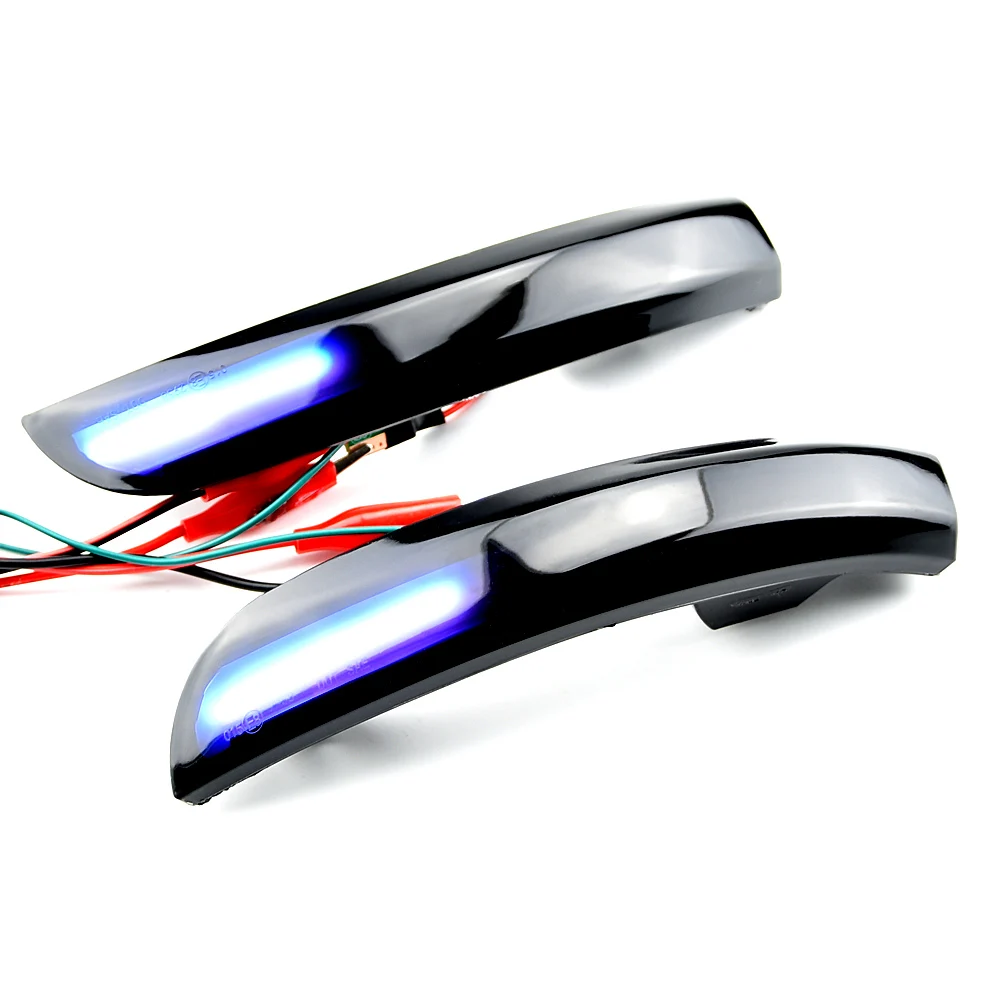 

Flowing Water Blinker Light Bicolor LED Dynamic Turn Signal Blinker Light For Ford Kuga Escape EcoSport 2013 2014 2015-2018