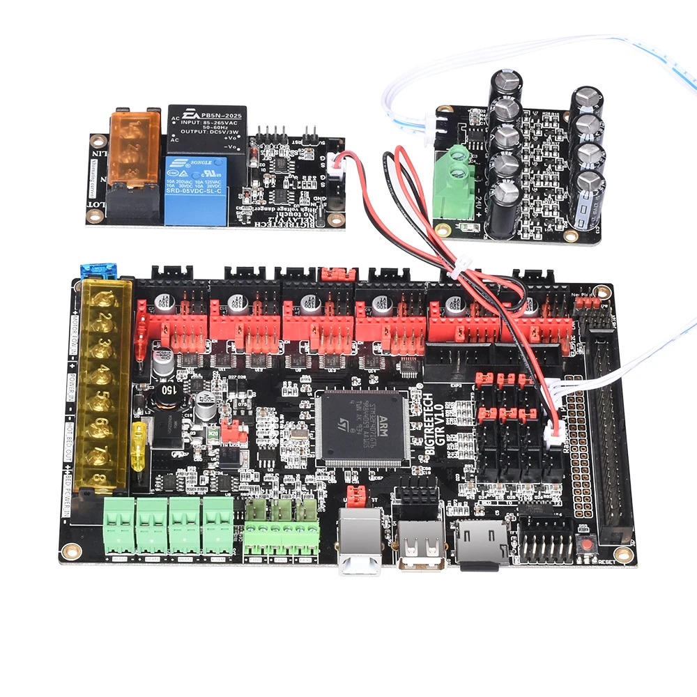 BIGTREETECH GTR V1.0 32 бит Материнская Плата Dual Z с M5 плата расширения Поддержка TMC2209 TMC5160 11