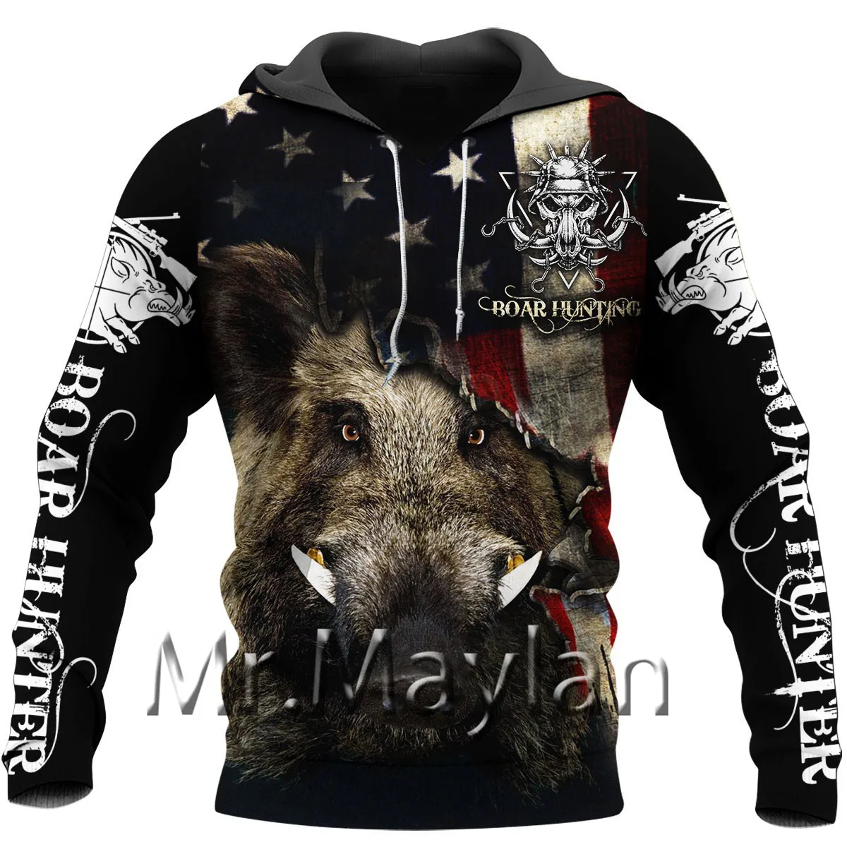 

Boar Hunter 3D Full Printed jacket Men/women harajuku hoodie unisex casual streetwear sweatshirt pullover sudadera hombre WS853