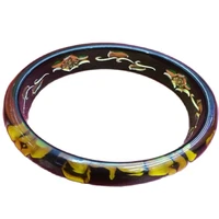 chinese amber beeswax bangle bracelets 62mm diameter bracelets woman bangle