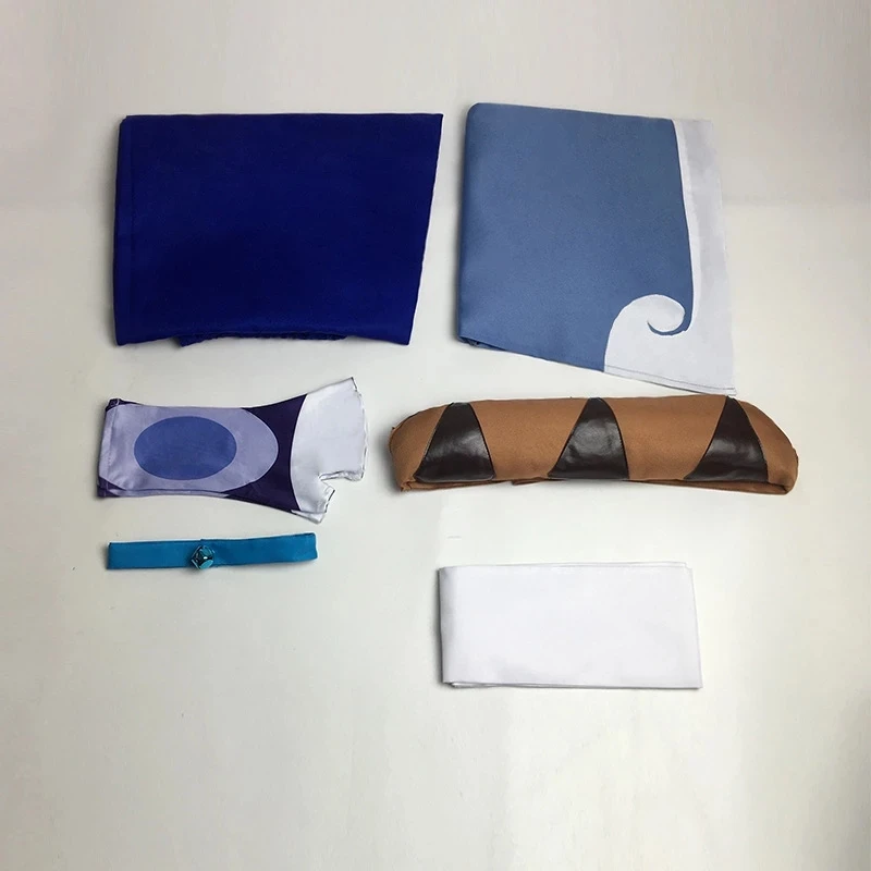 Katara The Las-t Airbender аниме косплей костюм для женщин взрослый наряд на Хэллоуин синее