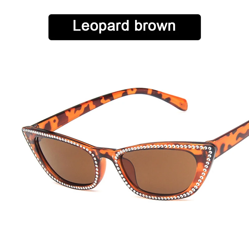 DUBERY 2019 Lunette Soleil Femme бриллиантовые маленькие солнцезащитные очки кошачий глаз