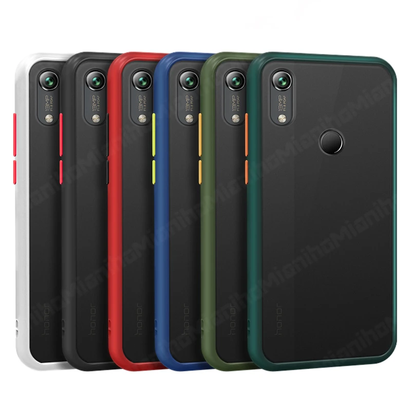 Для Huawei Y6S Y9S чехол Y5p Y6p Y7p Y8p противоударный ТПУ матовый прозрачный защитный для