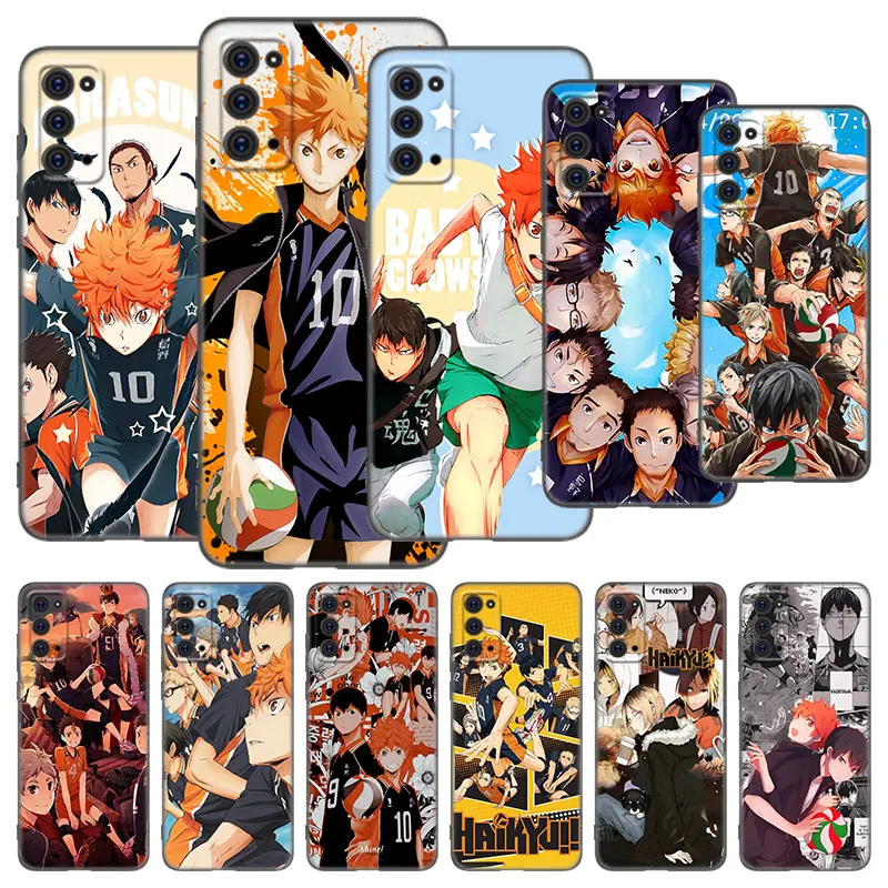 Anime Haikyu Case For Samsung Galaxy M11 M12 M21 M51 M52 M32 5G M30 M31 S Note 10 Lite 20 Ultra J2 J6 J8 2018 J4 Plus Cover