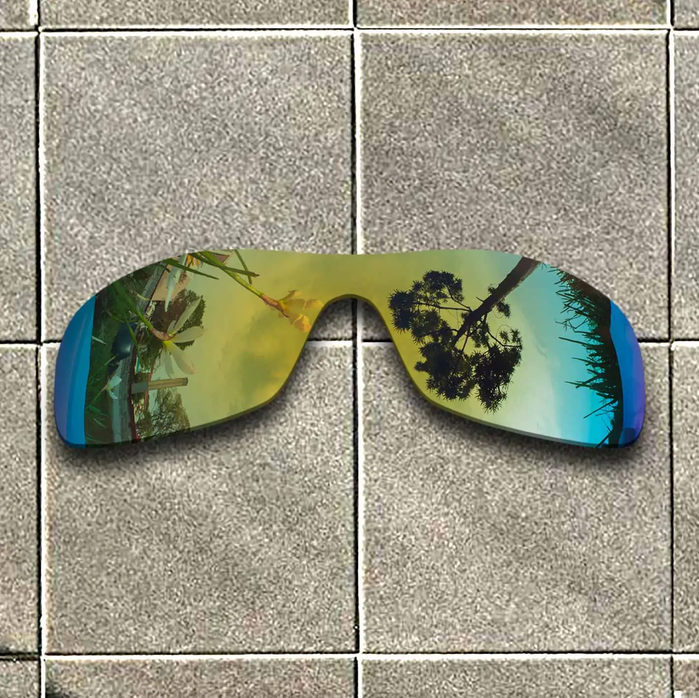 

24K Gold Polarized Sunglasses Replacement Lens for-Oakley Antix Frame 100% UV Protection Good Fitness