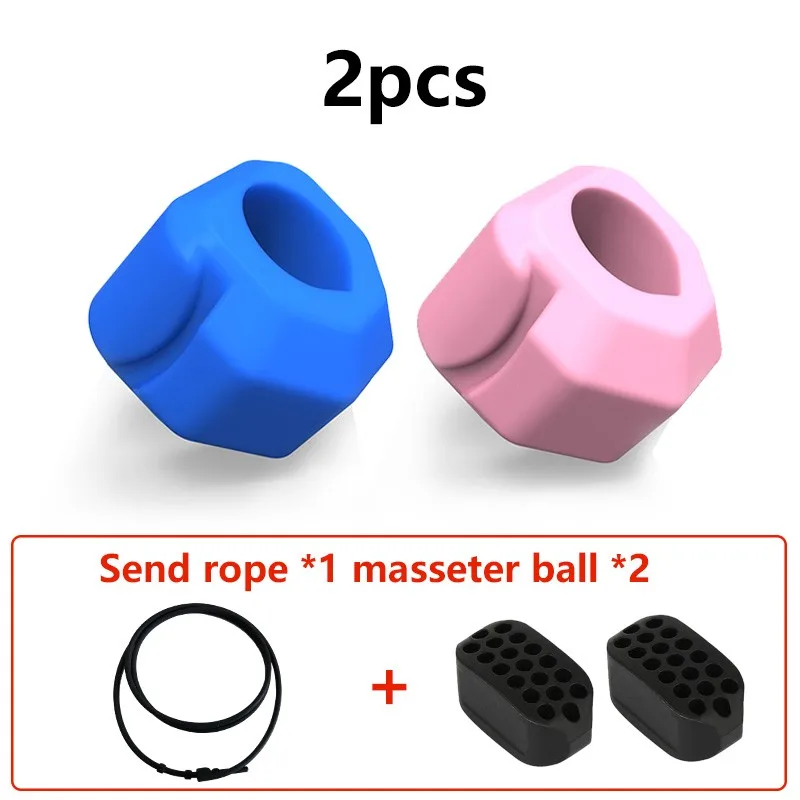 Face Masseter men facial pop n go mouth jawline Jaw Muscle Exerciser chew ball bite breaker training | Красота и здоровье