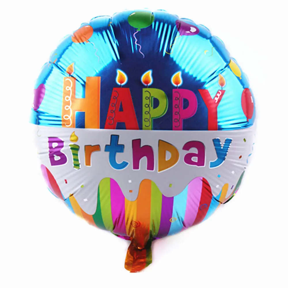 Фольгированные воздушные шары 18 дюймов для мальчиков и девочек украшения дня