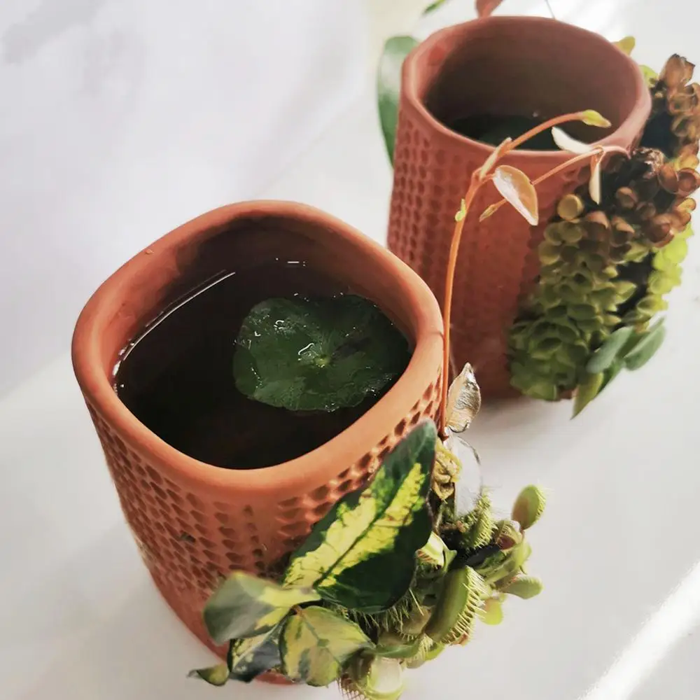 Автоматический цветочный горшок в форме сот керамический с Сотами|Детские