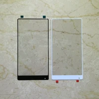 mix2 outer screen for xiaomi mi mix 2 front touch panel lcd display screen out glass cover lens phone repair replace parts
