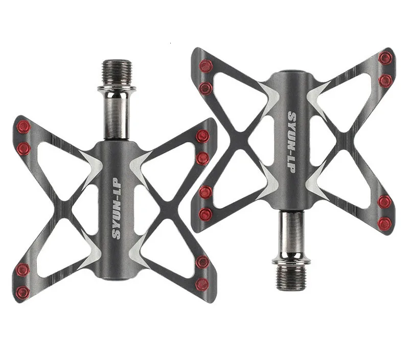 PROMEND Non-slip Mtb Pedals Bearing Mountain Bike Pedals for Bicycle Aluminum/Alloy Ultralight Road Cycling Pedals