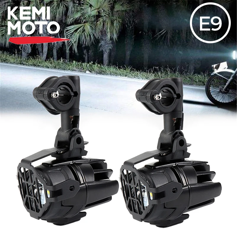 Противотуманные фары E9 Mark s Для BMW R1250GS LC R1200GS ADV Adventure F800GS GSR F850GS F750GS Adv R 1200 GS, защитная светильник шка для мотоцикла