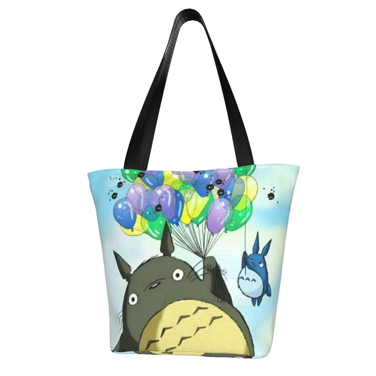 

Сумка для покупок Totoro, женские подарочные сумочки, деловые ретро сумки из полиэстера