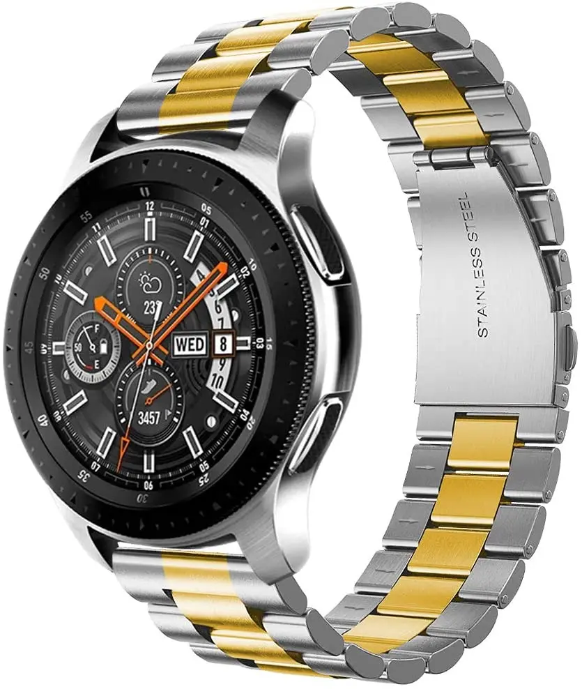 Ремешок металлический для Huawei Watch GT2 amazfit bip браслет Samsung Gear S3 Sport Classic huawei gt galaxy watch 42