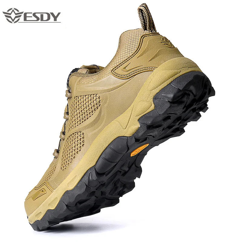New Men Military Tactics Shoes Outdoor BOA Lacing System Quick Reaction Boots Army Combat Desert Sneakers Hunting Hiking | Спорт и