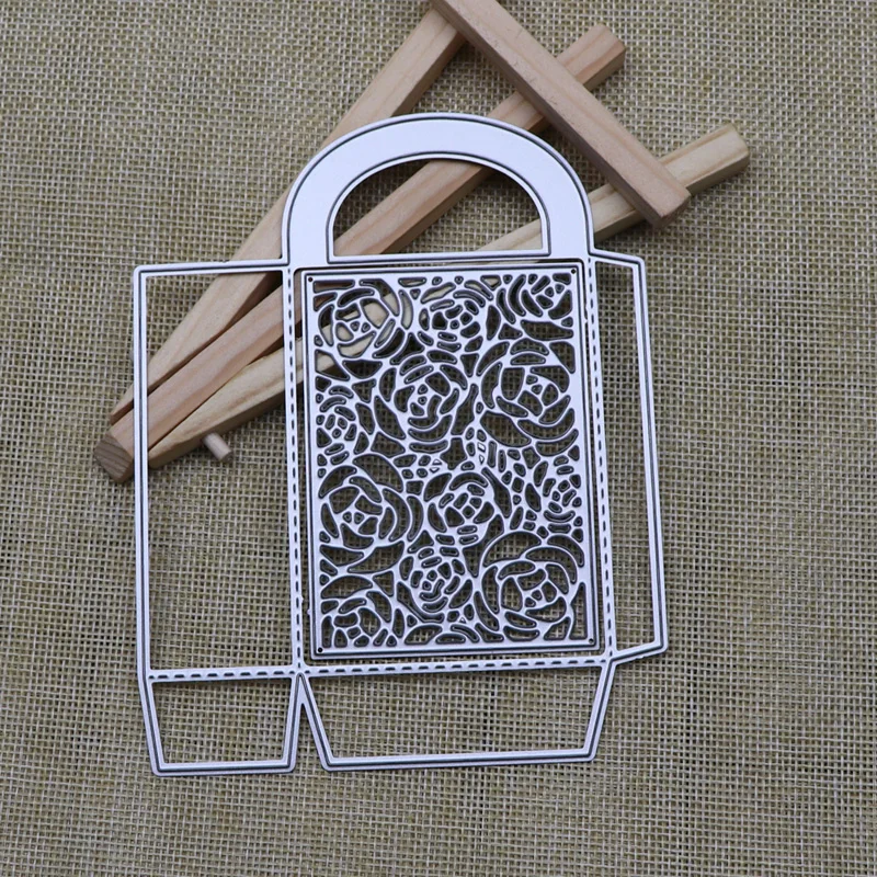 Металлические пресс-формы коробка конфет роза украшение Сделай Сам Скрапбукинг