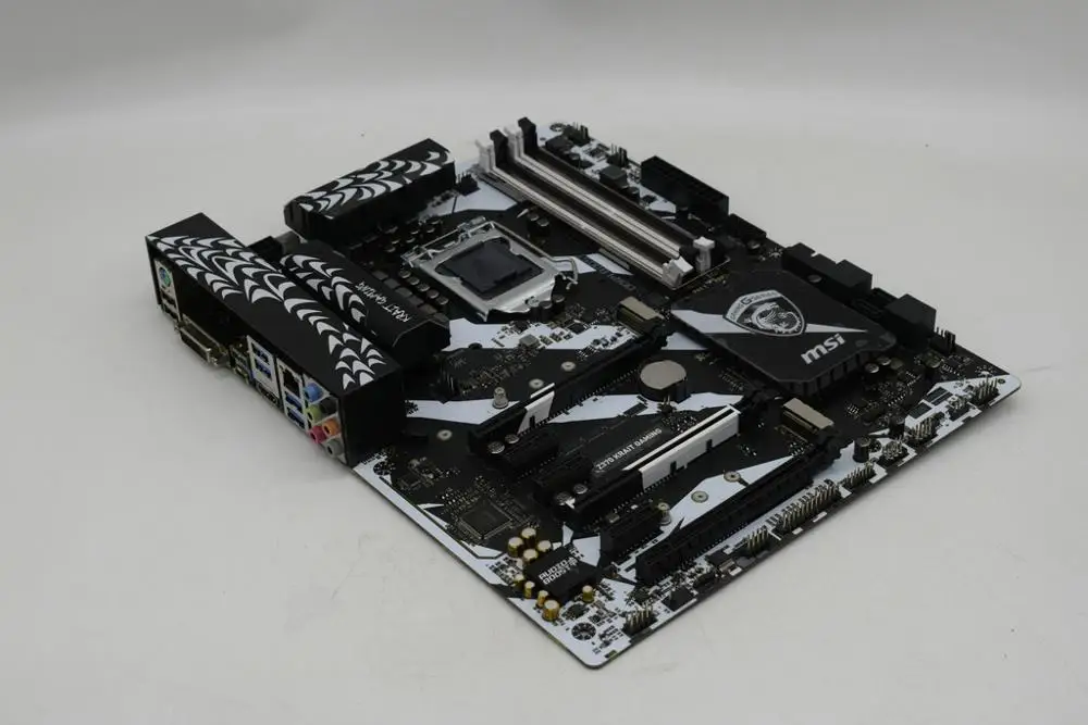 Verkaufen Z370 KRAIT GAMING Für MSI LGA1151 Intel Z370 Verwendet Motherboard Ddr4 64GB M.2 E-sport Gaming Pc Motherboard 3 × PCI-E X16 3,0 Slots