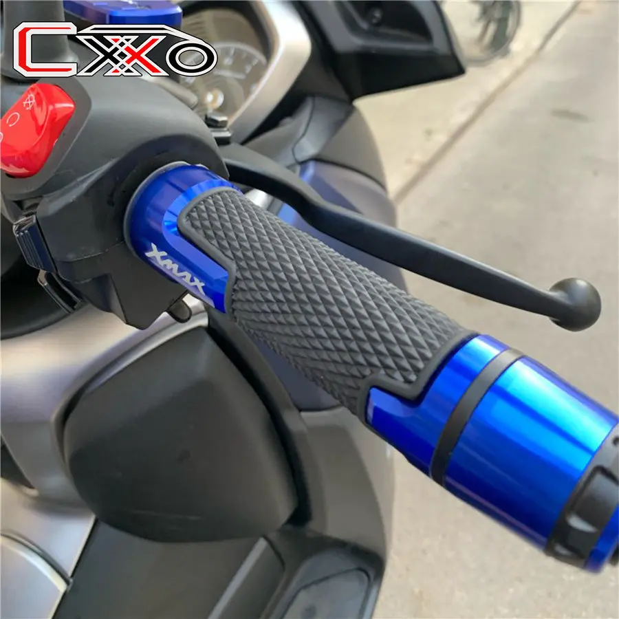Рукоятка для мотоцикла 7/8 '' 2 шт. рукоятка руля Yamaha xmax125 xmax250 xmax300 xmax400 x max 300