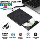 Новый USB 3,0 Тип C dvd-привод компакт-диск драйвер горелки высокой скорости чтения и записи Регистраторы внешний DVD-RW плеер писатель для WIN7810