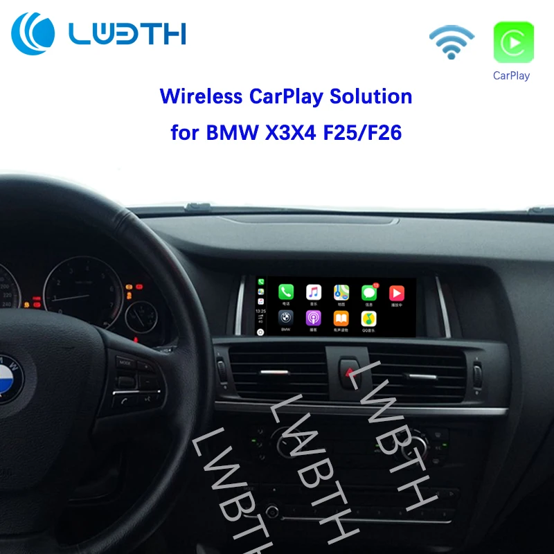 Wifi беспроводной Apple Carplay Модифицированная X3 X4 F25 F26 NBT 2013 2016 для BMW Поддержка камеры