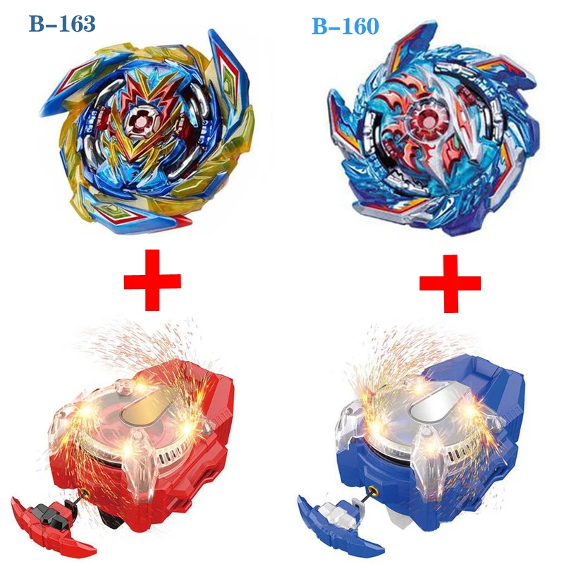 

2020 Новый Beyblade GT взрыв B-163 B-160 с пусковые установки Beyblade Burst игрушки для детей высокое игрушка с техническими характеристиками подарок