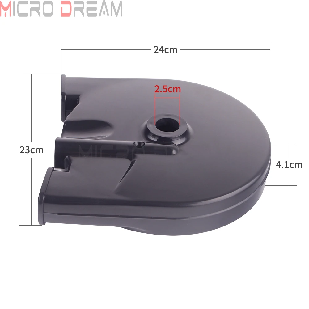 Задняя крышка звездочки мотоцикла защитная цепи защита аксессуары черный