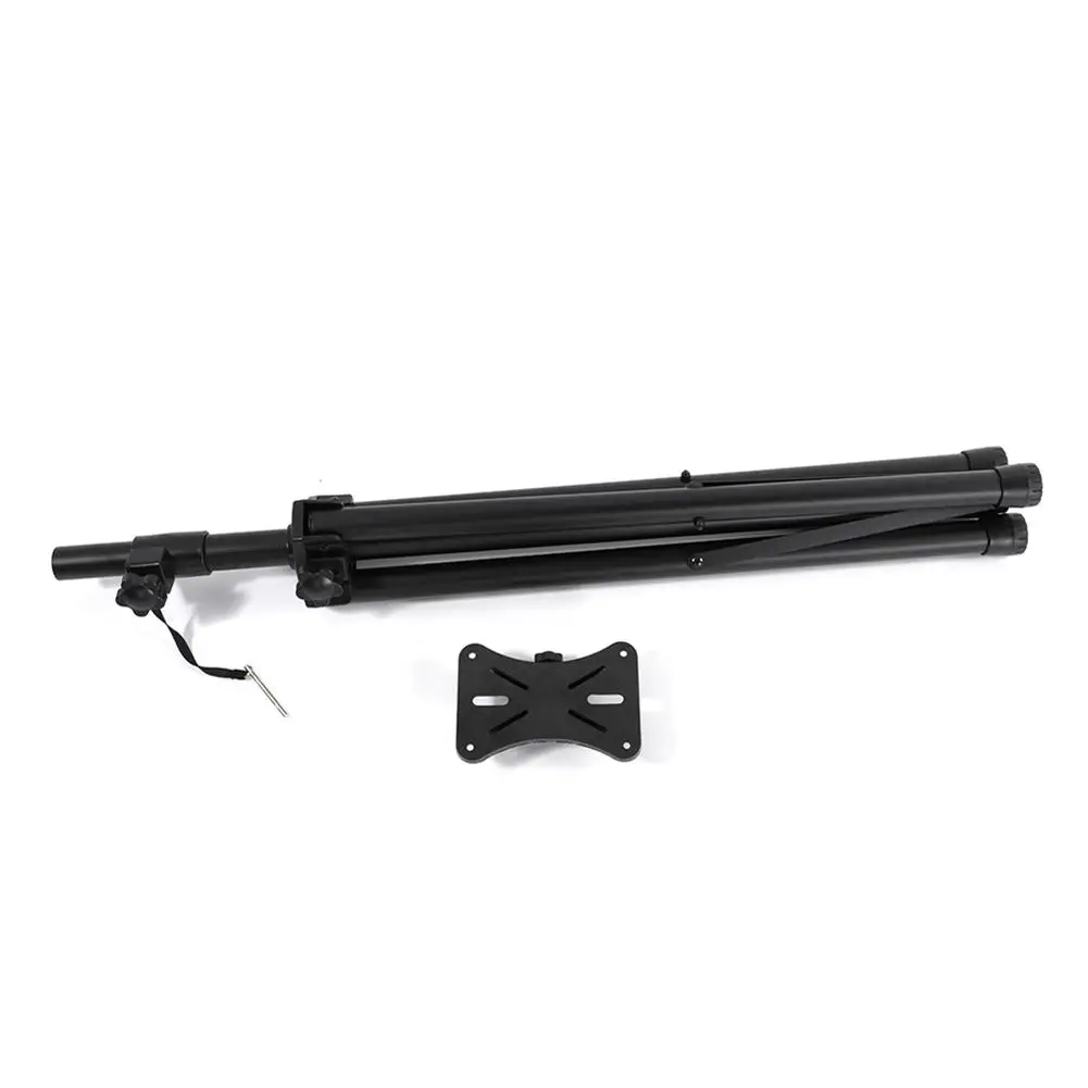 

Nylon Connector Adjustable Height Tripod DJ PA Speaker Stand Black Universal Speaker Stand Lifting Frame