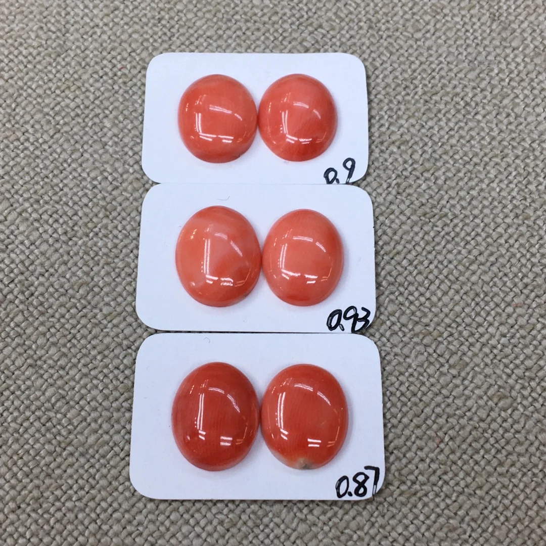 Wholesale Natural Momo Coral Ring Loose Jewelry Pairing Quintessential DIY Material Custom Fashion Flawless