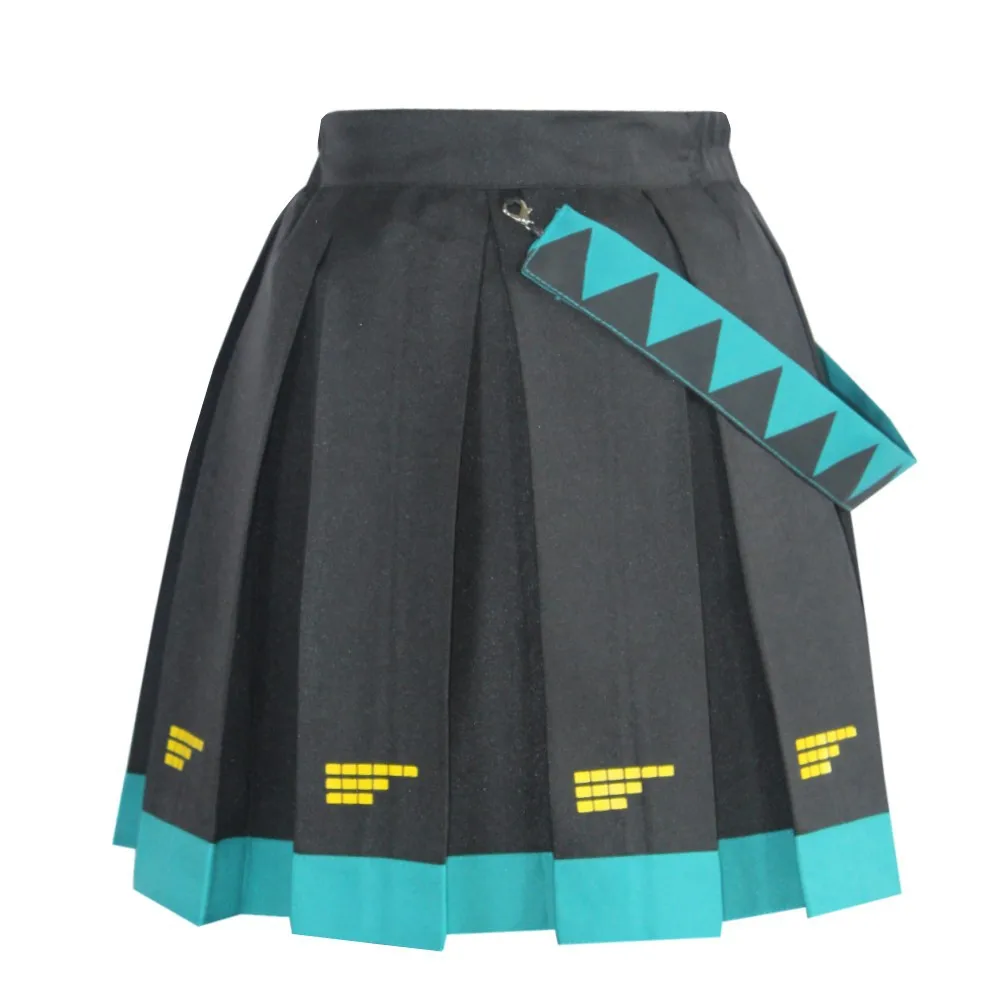 Vocaloid Miku - Japanese Men Women Wig Costume Future Cosplay Outfit for Beginners Female Halloween Plus Size | Тематическая одежда