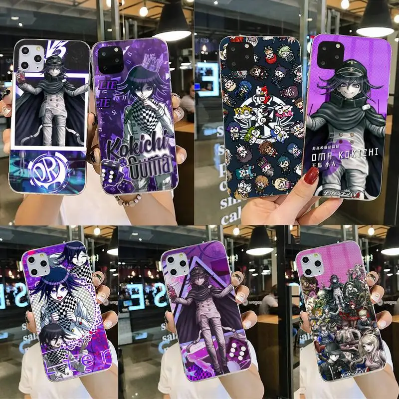 

Danganronpa V3 Soft Phone Case Cover for iPhone 11 pro XS MAX 8 7 6 6S Plus X 5S SE 2020 XR cover