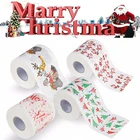 2022 Рождественская туалетная бумага, рулон туалетной бумаги для дома, Санта-Клаус, рулон туалетной бумаги, рождественские принадлежности, Рождественский Декор, подарочные пакеты, товары для творчества