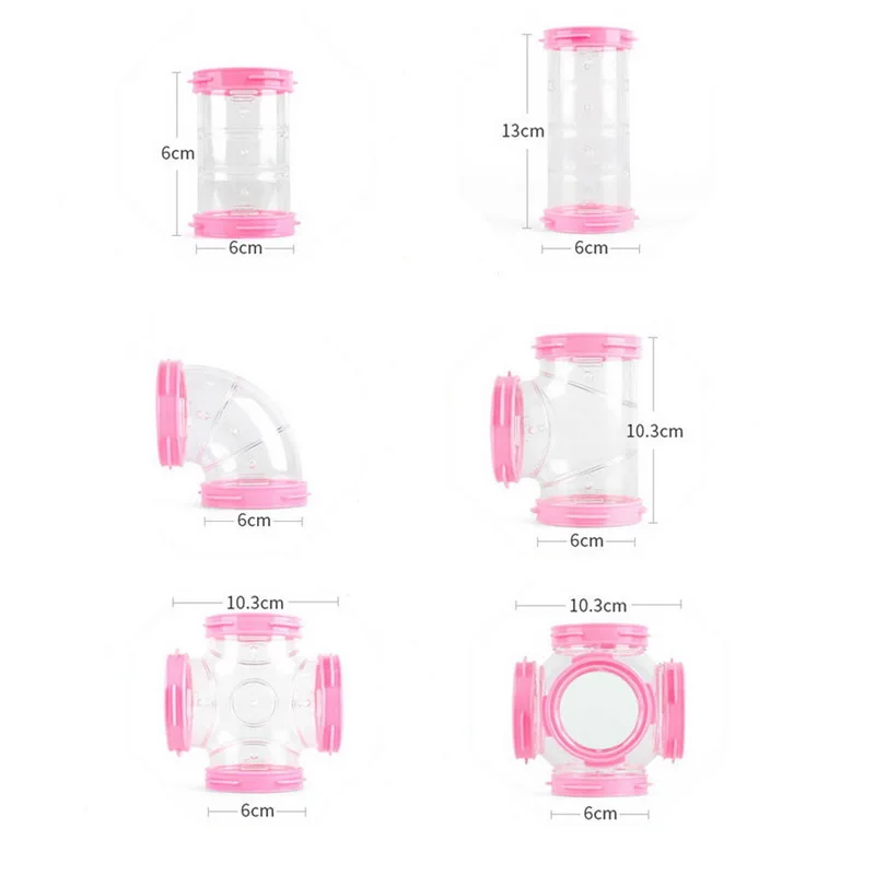 Игрушка хомяк труба акриловая прозрачная трубка игрушки маленькие животные