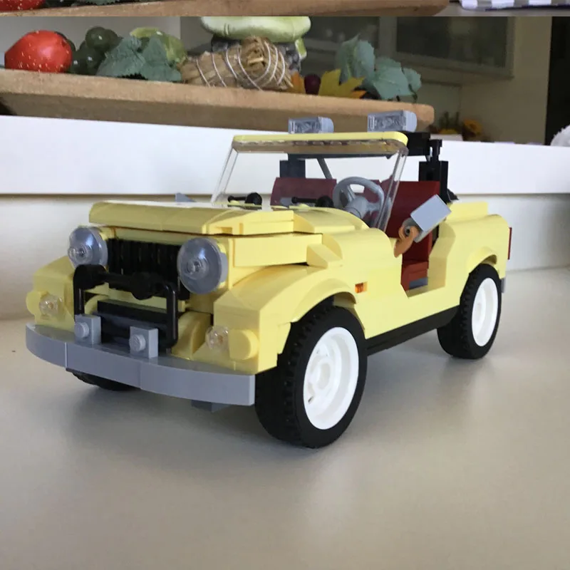 2022 новинка 649 шт. MOC 4x4 внедорожник автомобильные кирпичи Сборная модель