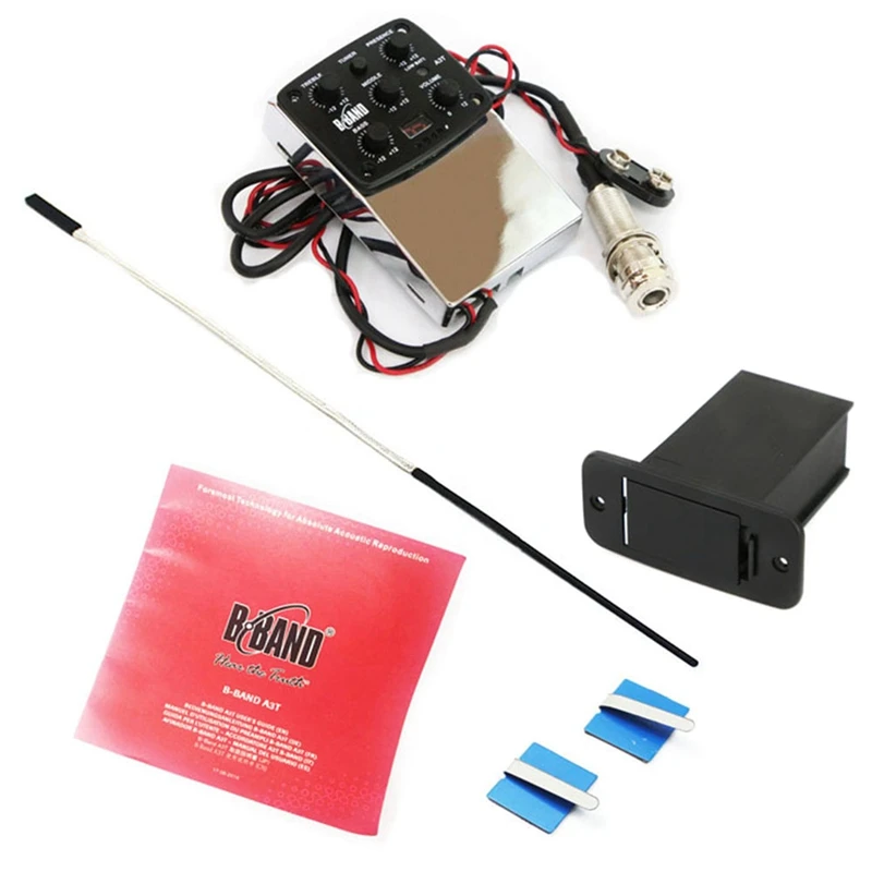 

Стандартный звукосниматель акустической гитары с наконечником тюнера EQ, звукосниматель финской гитары