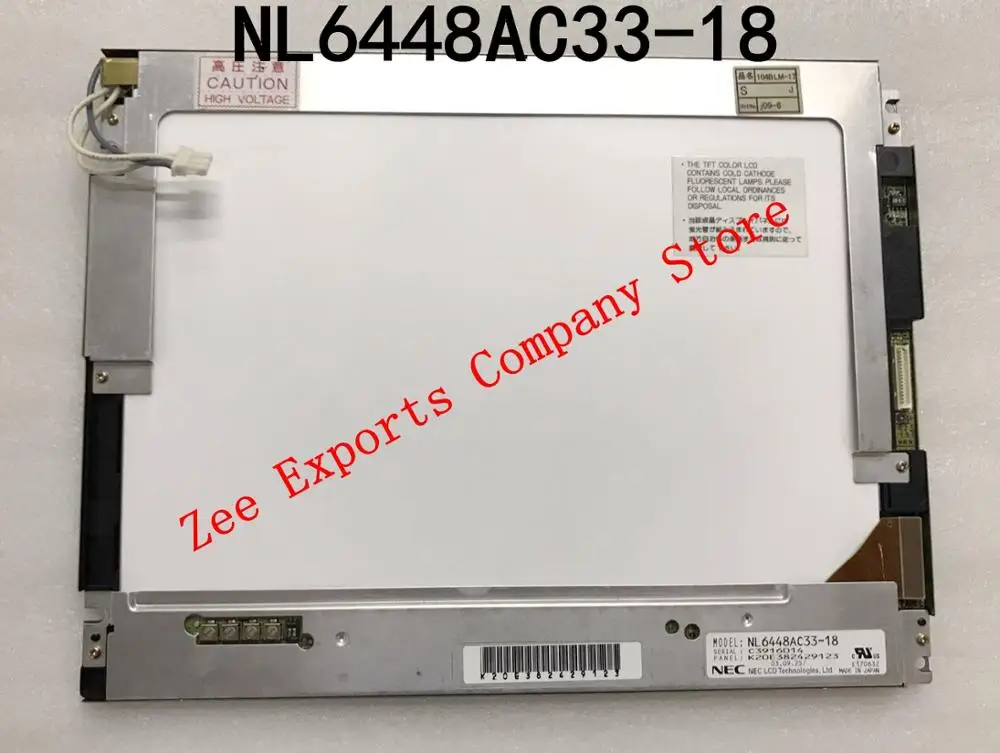 

10.4 inch NL6448AC33-18 NL6448AC33 18 640*480 LCD Screen Display Panel 100% tested