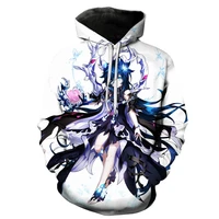3d printing cartoon anime pattern autumn and winter hot sale hoodie fashion harajuku pullover mens hooded casual sports top