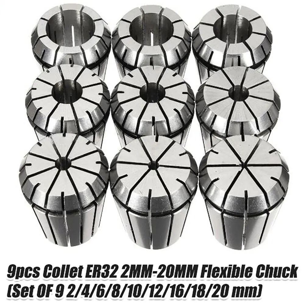 

15Pcs ER25 Collet Tool Precision Spring Collet Set Professional 2-16mm CNC Collet Chuck For Milling Lathe Drilling Accessories