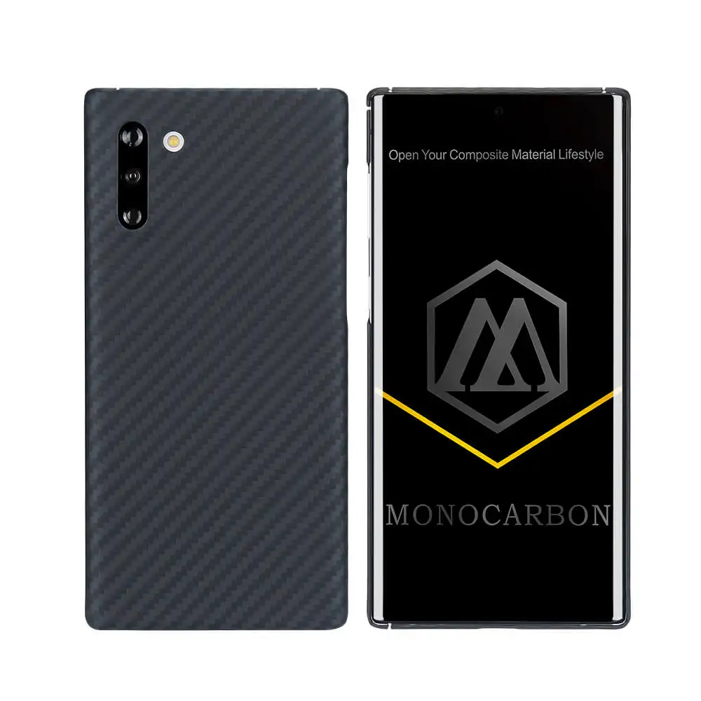 MONOCARBON чехол из арамидного волокна для samsung Note 10 10 Plus, чехол для Galaxy Note 10 5G с рисунком из углеродного волокна
