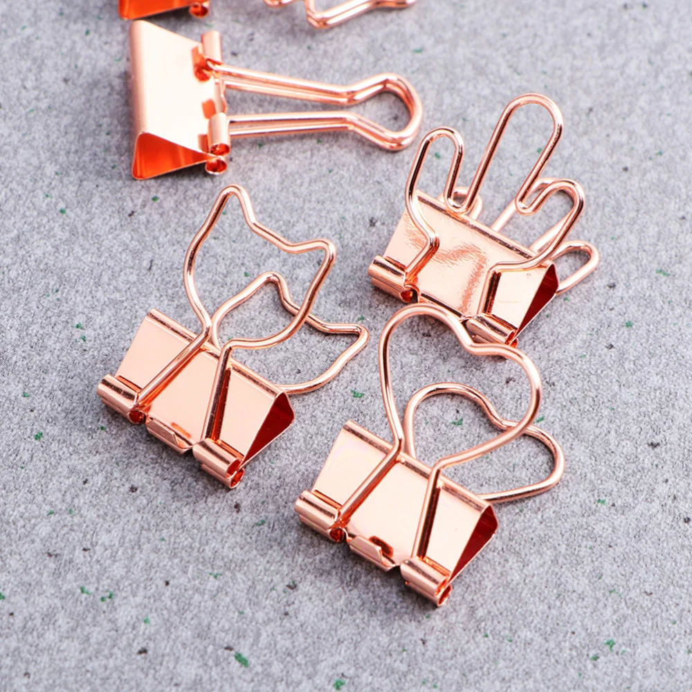 

20Pcs Practical Binder Clips Metal File Clips Paper Clips Office Supply )