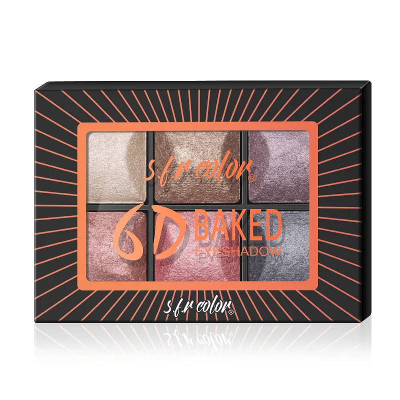 Палитра запеченных теней для художника bump Color s нюдового цвета с шиммером