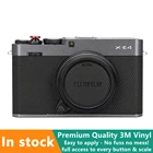 Наклейка для камеры Fuji XE4, защитная пленка для Fujifilm X-E4, беззеркальная пленка для камеры, Виниловая пленка для защиты от царапин
